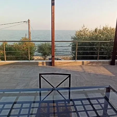 Δίπλα Στο Κύμα -Βeside The Wave Villa Loutra Elevtheron Exterior foto